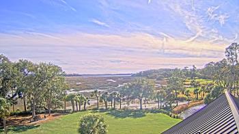 Weather camera view of Callawassie Island Club.