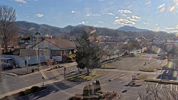 Weather camera view of Erwin Town Hall.
