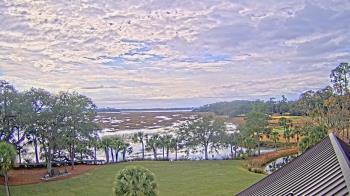 Weather camera view of Callawassie Island Club.
