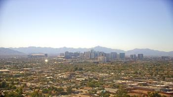 Weather camera view of Phoenix Children`s Hospital.
