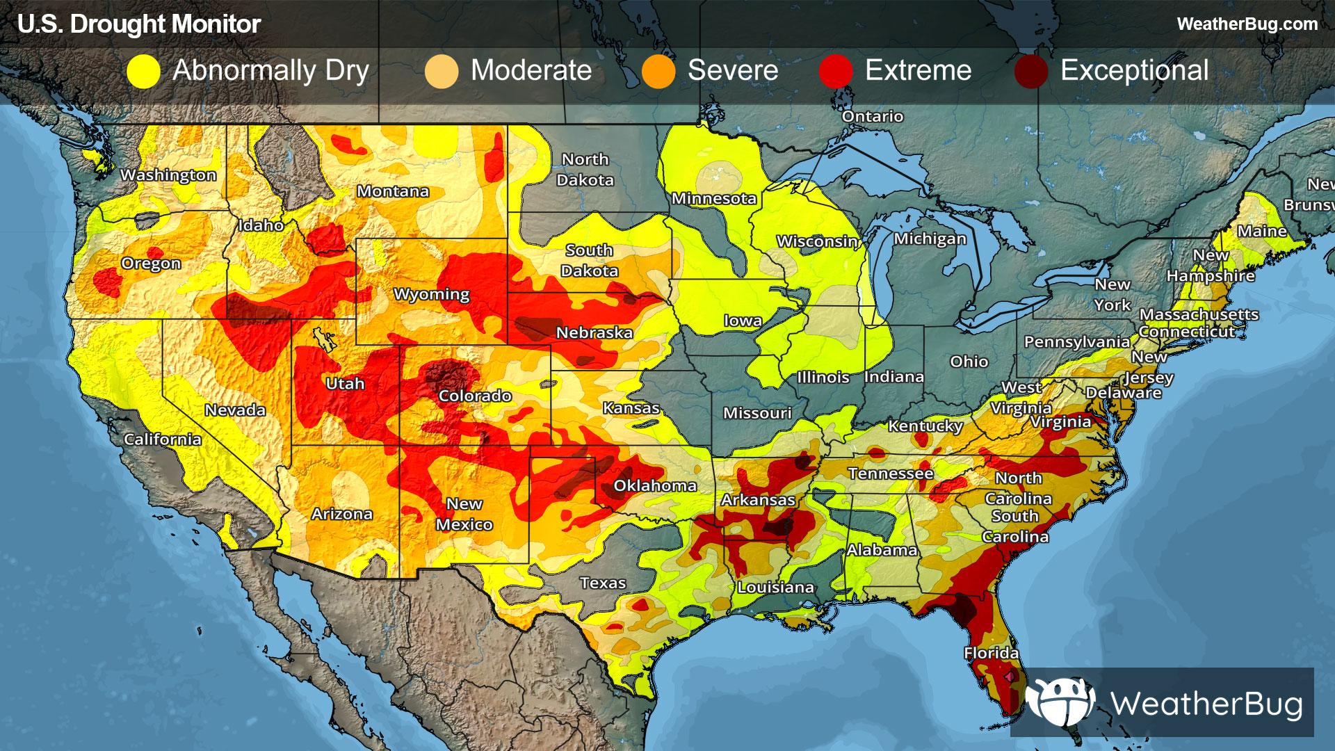 Drought Monitor for June 4, 2026