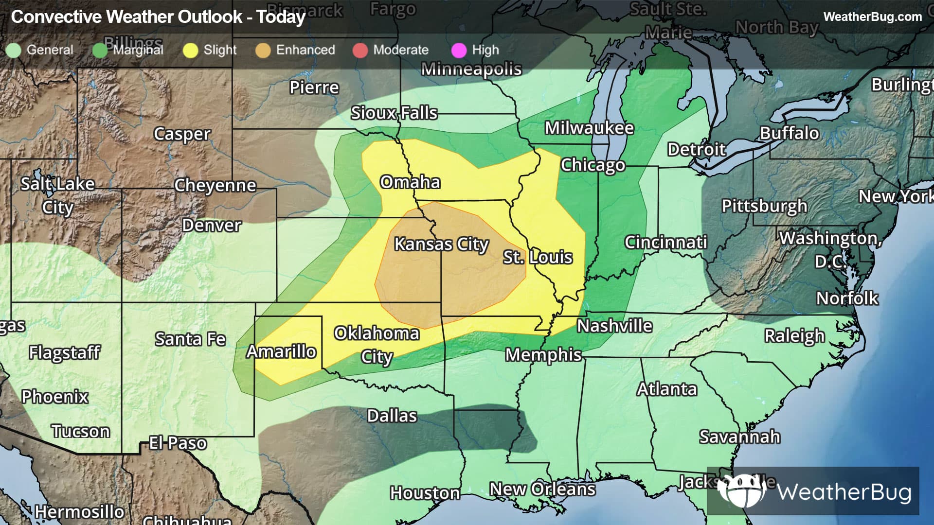 Today's Severe Weather Outlook