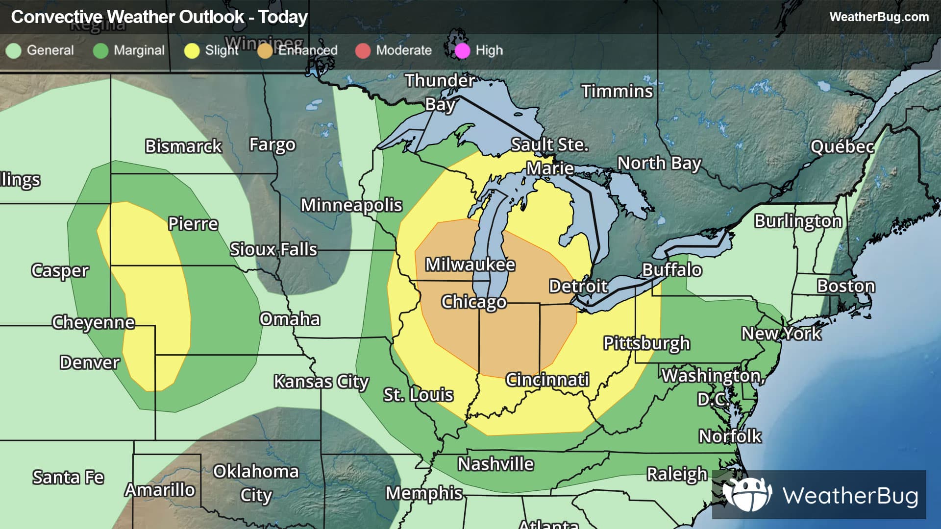 Severe Thunderstorm Outlook