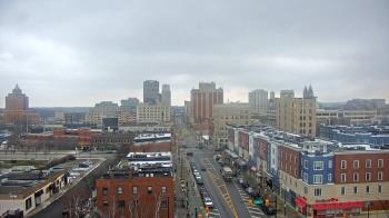 Weather camera view of Akron Beacon Journal.