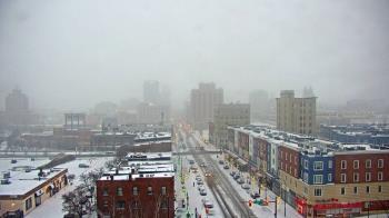 Weather camera view of Akron Beacon Journal.