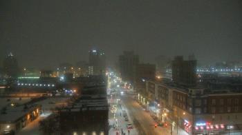 Weather camera view of Akron Beacon Journal.