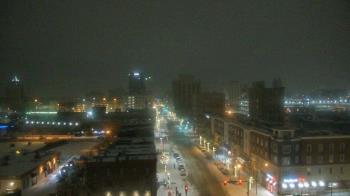 Weather camera view of Akron Beacon Journal.