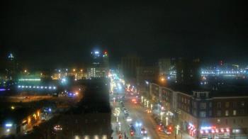 Weather camera view of Akron Beacon Journal.