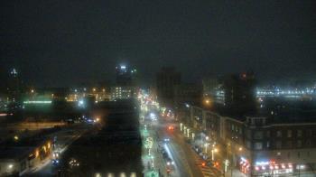 Weather camera view of Akron Beacon Journal.