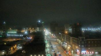 Weather camera view of Akron Beacon Journal.