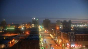 Weather camera view of Akron Beacon Journal.