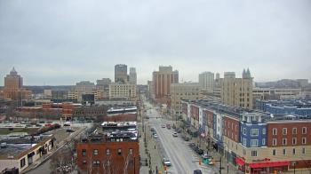 Weather camera view of Akron Beacon Journal.