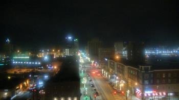 Weather camera view of Akron Beacon Journal.