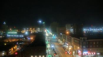 Weather camera view of Akron Beacon Journal.