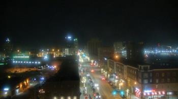 Weather camera view of Akron Beacon Journal.