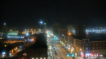 Weather camera view of Akron Beacon Journal.