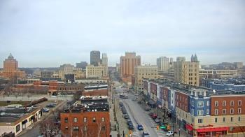 Weather camera view of Akron Beacon Journal.