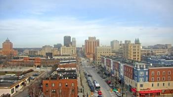 Weather camera view of Akron Beacon Journal.