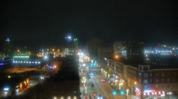 Weather camera view of Akron Beacon Journal.
