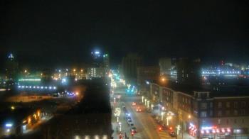 Weather camera view of Akron Beacon Journal.