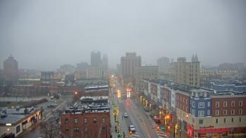Weather camera view of Akron Beacon Journal.