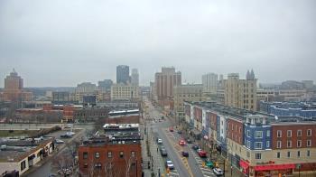 Weather camera view of Akron Beacon Journal.