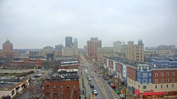 Weather camera view of Akron Beacon Journal.