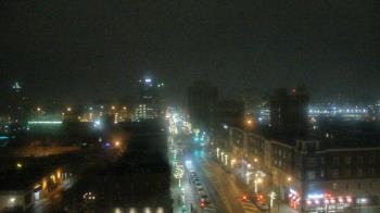 Weather camera view of Akron Beacon Journal.