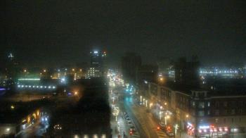 Weather camera view of Akron Beacon Journal.