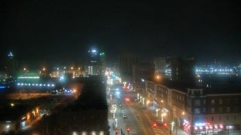 Weather camera view of Akron Beacon Journal.