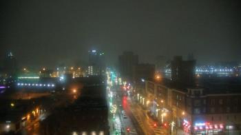 Weather camera view of Akron Beacon Journal.