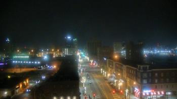 Weather camera view of Akron Beacon Journal.