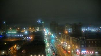 Weather camera view of Akron Beacon Journal.