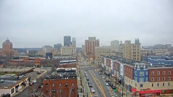 Weather camera view of Akron Beacon Journal.