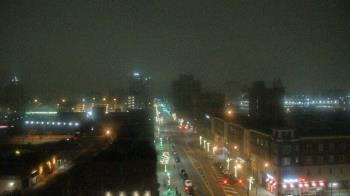 Weather camera view of Akron Beacon Journal.
