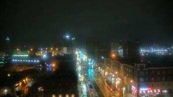 Weather camera view of Akron Beacon Journal.