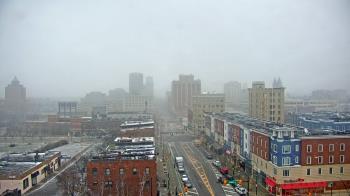 Weather camera view of Akron Beacon Journal.