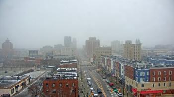 Weather camera view of Akron Beacon Journal.