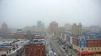 Weather camera view of Akron Beacon Journal.