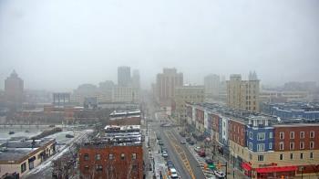 Weather camera view of Akron Beacon Journal.