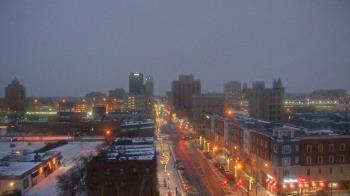 Weather camera view of Akron Beacon Journal.