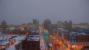 Weather camera view of Akron Beacon Journal.