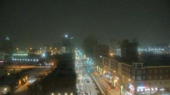 Weather camera view of Akron Beacon Journal.