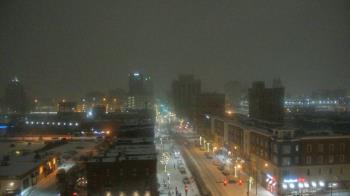 Weather camera view of Akron Beacon Journal.