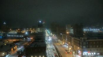 Weather camera view of Akron Beacon Journal.