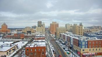 Weather camera view of Akron Beacon Journal.