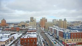 Weather camera view of Akron Beacon Journal.