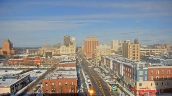 Weather camera view of Akron Beacon Journal.