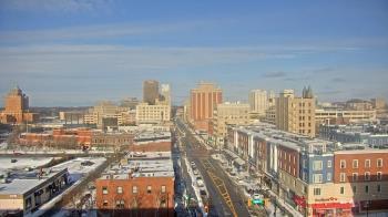 Weather camera view of Akron Beacon Journal.