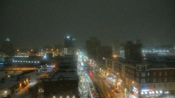 Weather camera view of Akron Beacon Journal.